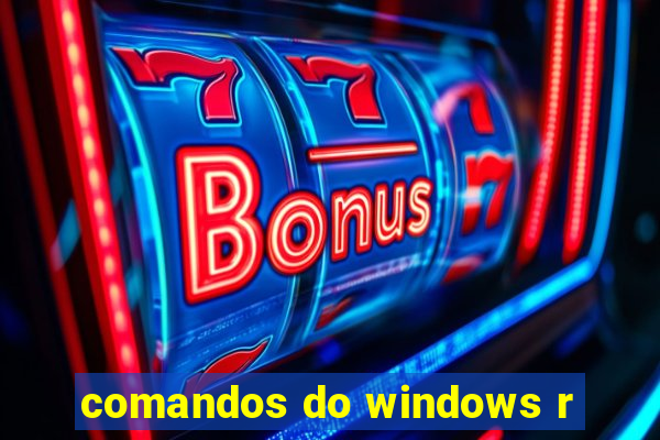 comandos do windows r